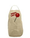 TooLoud Wanna Lick Lollipop Adult Apron-Bib Apron-TooLoud-Stone-One-Size-Davson Sales