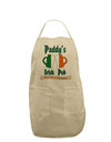 Paddy's Irish Pub Adult Apron by TooLoud-Bib Apron-TooLoud-Stone-One-Size-Davson Sales