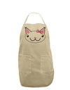 Kyu-T Head - Day Kawaia the Cute Girl Critter Adult Apron-Bib Apron-TooLoud-Stone-One-Size-Davson Sales