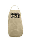 Badass Uncle Adult Apron by TooLoud-Bib Apron-TooLoud-Stone-One-Size-Davson Sales