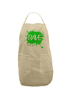 Rave Splatter Green Adult Apron-Bib Apron-TooLoud-Stone-One-Size-Davson Sales