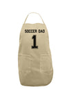 Soccer Dad Jersey Adult Apron by TooLoud-Bib Apron-TooLoud-Stone-One-Size-Davson Sales