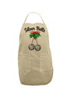 Silver Bells Adult Apron by-Bib Apron-TooLoud-Stone-One-Size-Davson Sales