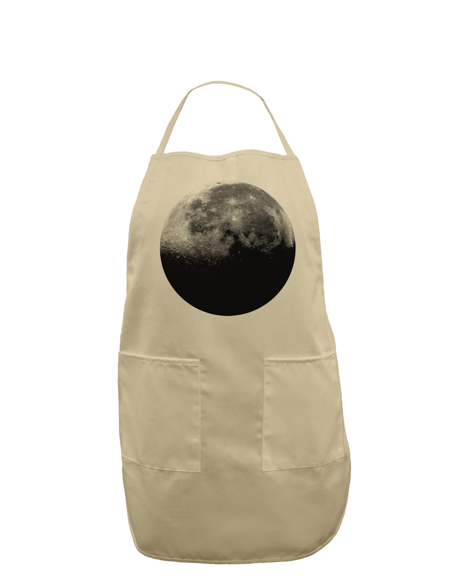 Moon of Earth Adult Apron-Bib Apron-TooLoud-Stone-One-Size-Davson Sales