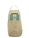 Guatamelan Flag Design Adult Apron by TooLoud-Bib Apron-TooLoud-Stone-One-Size-Davson Sales