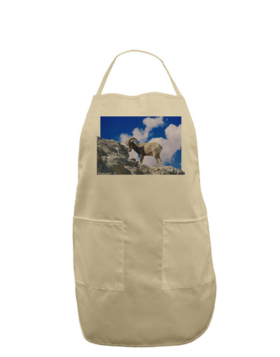 Bighorn Ram Adult Apron-Bib Apron-TooLoud-Stone-One-Size-Davson Sales