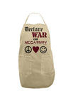 Declare War on Negativity Adult Apron by-Bib Apron-TooLoud-Stone-One-Size-Davson Sales