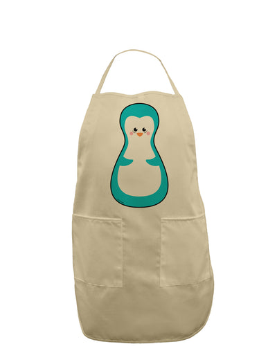 Cute Penguin Matryoshka Nesting Doll - Christmas Adult Apron-Bib Apron-TooLoud-Stone-One-Size-Davson Sales