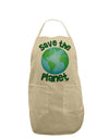 Save the Planet - Earth Adult Apron-Bib Apron-TooLoud-Stone-One-Size-Davson Sales