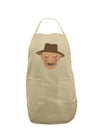 Scary Face With a Hat - Halloween Adult Apron-Bib Apron-TooLoud-Stone-One-Size-Davson Sales
