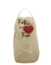 Faith Fuels us in Times of Fear Adult Apron-Bib Apron-TooLoud-Stone-One-Size-Davson Sales