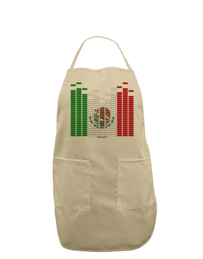 Mexican Flag Levels - Cinco De Mayo Adult Apron-Bib Apron-TooLoud-Stone-One-Size-Davson Sales