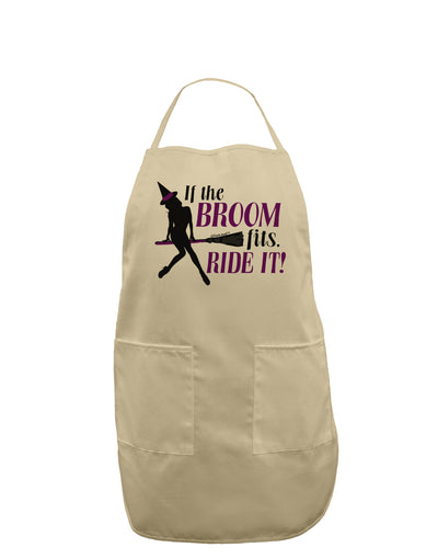 Ride It Purple Adult Apron-Bib Apron-TooLoud-Stone-One-Size-Davson Sales