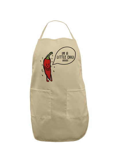 I'm a Little Chilli Adult Apron-Bib Apron-TooLoud-Stone-One-Size-Davson Sales