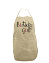 Birthday Girl - Birthday Candles Adult Apron by TooLoud-Bib Apron-TooLoud-Stone-One-Size-Davson Sales