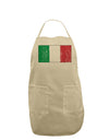 Italian Flag - Distressed Adult Apron by TooLoud-Bib Apron-TooLoud-Stone-One-Size-Davson Sales