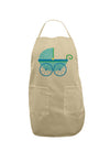 Baby Boy Carriage Adult Apron-Bib Apron-TooLoud-Stone-One-Size-Davson Sales