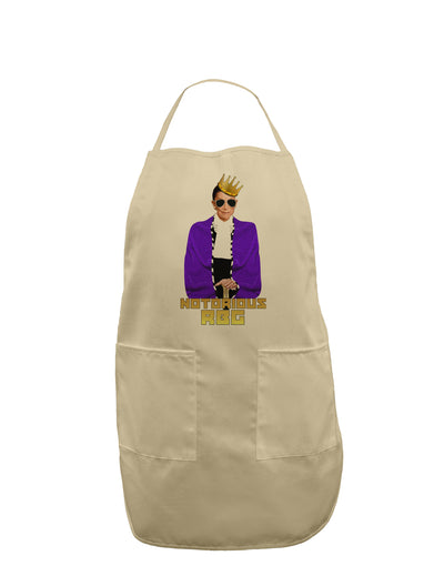 Notorious RBG Adult Apron by TooLoud-Bib Apron-TooLoud-Stone-One-Size-Davson Sales