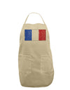 French Flag - France Distressed Adult Apron by TooLoud-Bib Apron-TooLoud-Stone-One-Size-Davson Sales