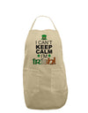 I Can't Keep Calm I'm Irish Adult Apron-Bib Apron-TooLoud-Stone-One-Size-Davson Sales