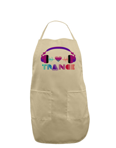 Heart Trance Adult Apron-Bib Apron-TooLoud-Stone-One-Size-Davson Sales