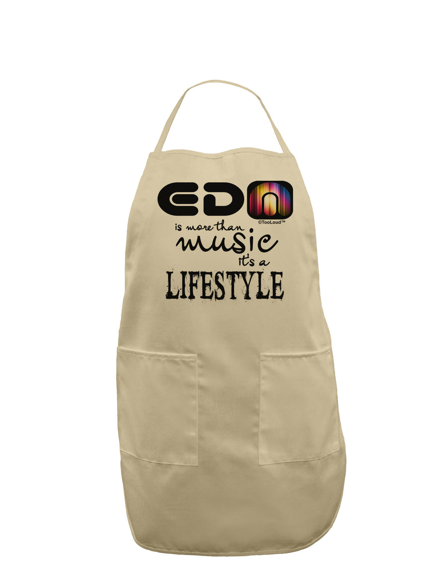 EDM - A Lifestyle Adult Apron-Bib Apron-TooLoud-White-One-Size-Davson Sales