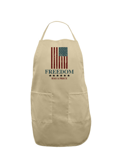 Freedom Flag Color Adult Apron-Bib Apron-TooLoud-Stone-One-Size-Davson Sales