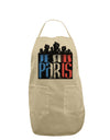 Je Suis Paris - Strong Adult Apron by-Bib Apron-TooLoud-Stone-One-Size-Davson Sales