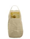 Bullfrog In Watercolor Adult Apron by TooLoud-Bib Apron-TooLoud-Stone-One-Size-Davson Sales