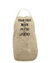 Personalized The Man The Myth The Legend Adult Apron by TooLoud-Bib Apron-TooLoud-Stone-One-Size-Davson Sales