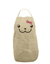 Kyu-T Face - Dewina Cute Girl Dugong Adult Apron-Bib Apron-TooLoud-Stone-One-Size-Davson Sales