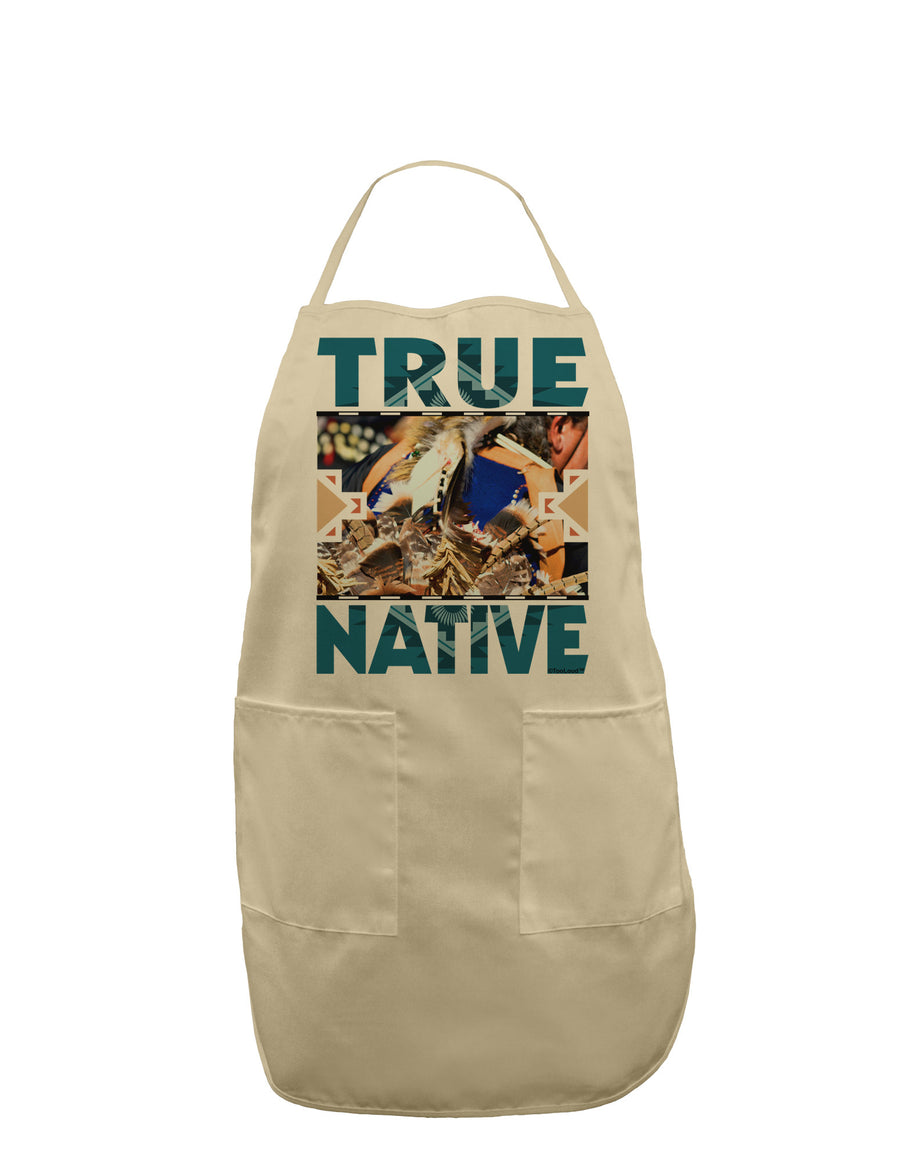 True Native American Adult Apron-Bib Apron-TooLoud-White-One-Size-Davson Sales