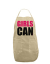 Girls Can Adult Apron by TooLoud-Bib Apron-TooLoud-Stone-One-Size-Davson Sales