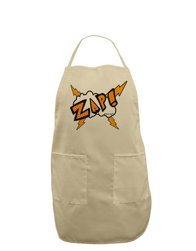 Onomatopoeia ZAP Adult Apron-Bib Apron-TooLoud-Stone-One-Size-Davson Sales