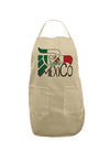 Mexico Eagle Symbol - Mexican Flag - Mexico Adult Apron by TooLoud-Bib Apron-TooLoud-Stone-One-Size-Davson Sales