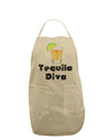 Tequila Diva - Cinco de Mayo Design Adult Apron by TooLoud-Bib Apron-TooLoud-Stone-One-Size-Davson Sales