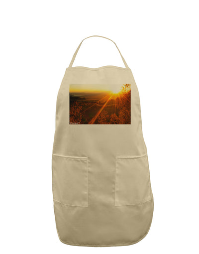 Colorado Sunset Adult Apron-Bib Apron-TooLoud-Stone-One-Size-Davson Sales