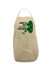 She's My Lucky Charm - Left Adult Apron-Bib Apron-TooLoud-Stone-One-Size-Davson Sales