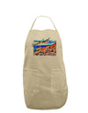 Colorado Mtn Sunset Bold WaterColor Adult Apron-Bib Apron-TooLoud-Stone-One-Size-Davson Sales