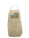 Honor Respect Blue Line Adult Apron-Bib Apron-TooLoud-Stone-One-Size-Davson Sales