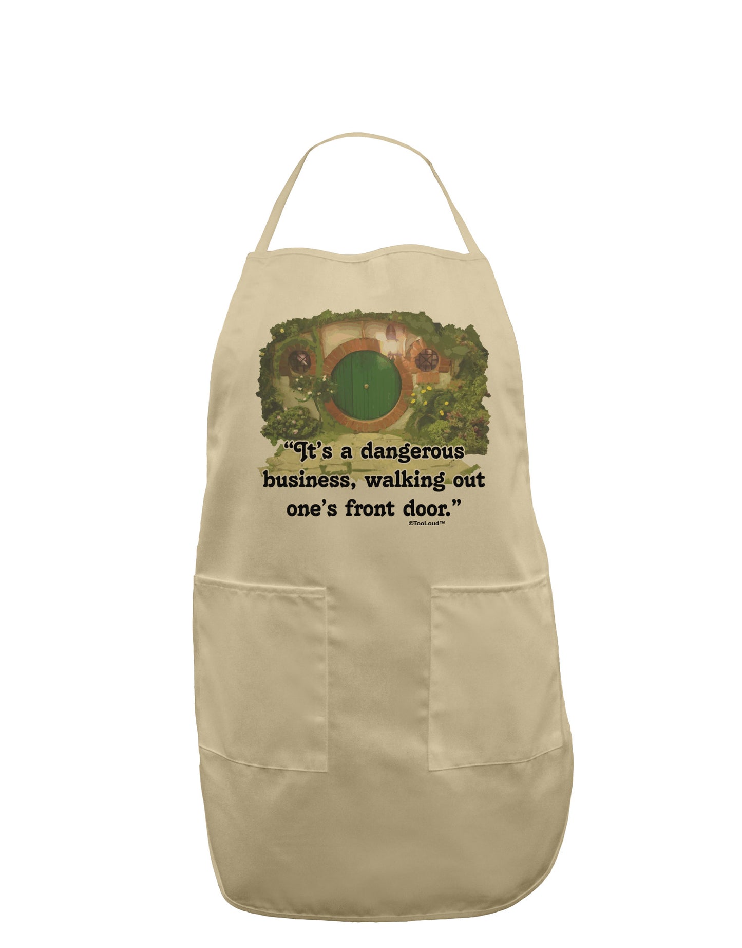 Dangerous Business Adult Apron-Bib Apron-TooLoud-Stone-One-Size-Davson Sales