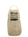 TooLoud Witch Betta Have - Distressed Adult Apron-Bib Apron-TooLoud-Stone-One-Size-Davson Sales