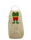 Christmas Elf Boy Character Body Adult Apron-Bib Apron-TooLoud-Stone-One-Size-Davson Sales