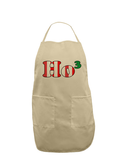 Ho Ho Ho Math Christmas Adult Apron-Bib Apron-TooLoud-Stone-One-Size-Davson Sales