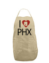 I Heart Phoenix Adult Apron-Bib Apron-TooLoud-Stone-One-Size-Davson Sales