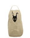 Scary Bunny Face Black Adult Apron-Bib Apron-TooLoud-Stone-One-Size-Davson Sales