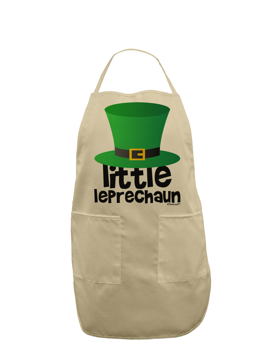 Little Leprechaun - St. Patrick's Day Adult Apron by TooLoud-Bib Apron-TooLoud-White-One-Size-Davson Sales