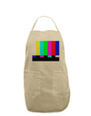 Color Bars Test Signal Adult Apron-Bib Apron-TooLoud-Stone-One-Size-Davson Sales