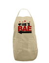 He's BAE - Left Arrow Adult Apron-Bib Apron-TooLoud-Stone-One-Size-Davson Sales