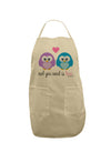 Owl You Need Is Love Adult Apron by TooLoud-Bib Apron-TooLoud-Stone-One-Size-Davson Sales